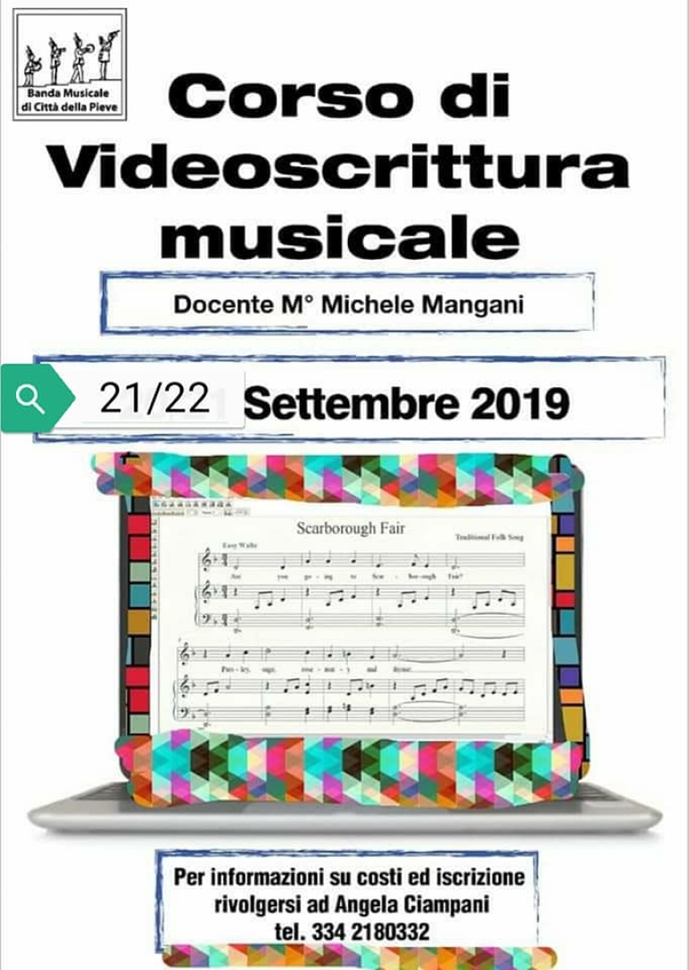 Corso di videoscrittura musicale